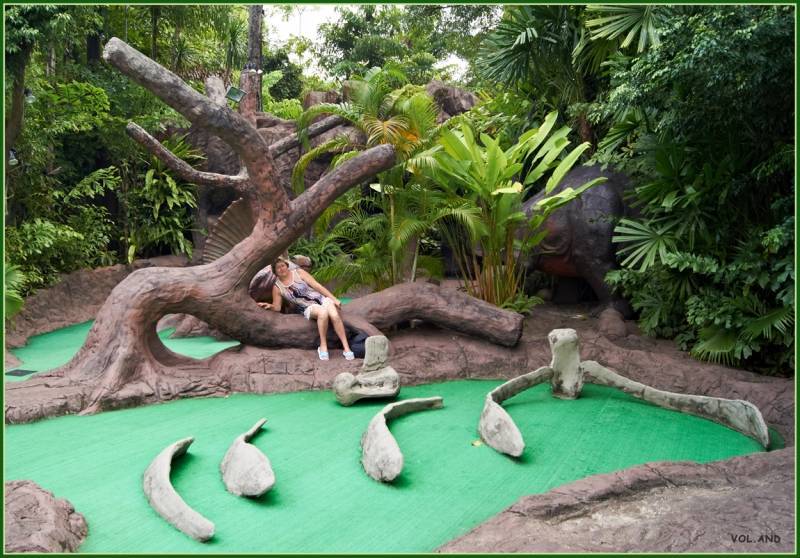 Мини-гольф дино-парк на пхукете
