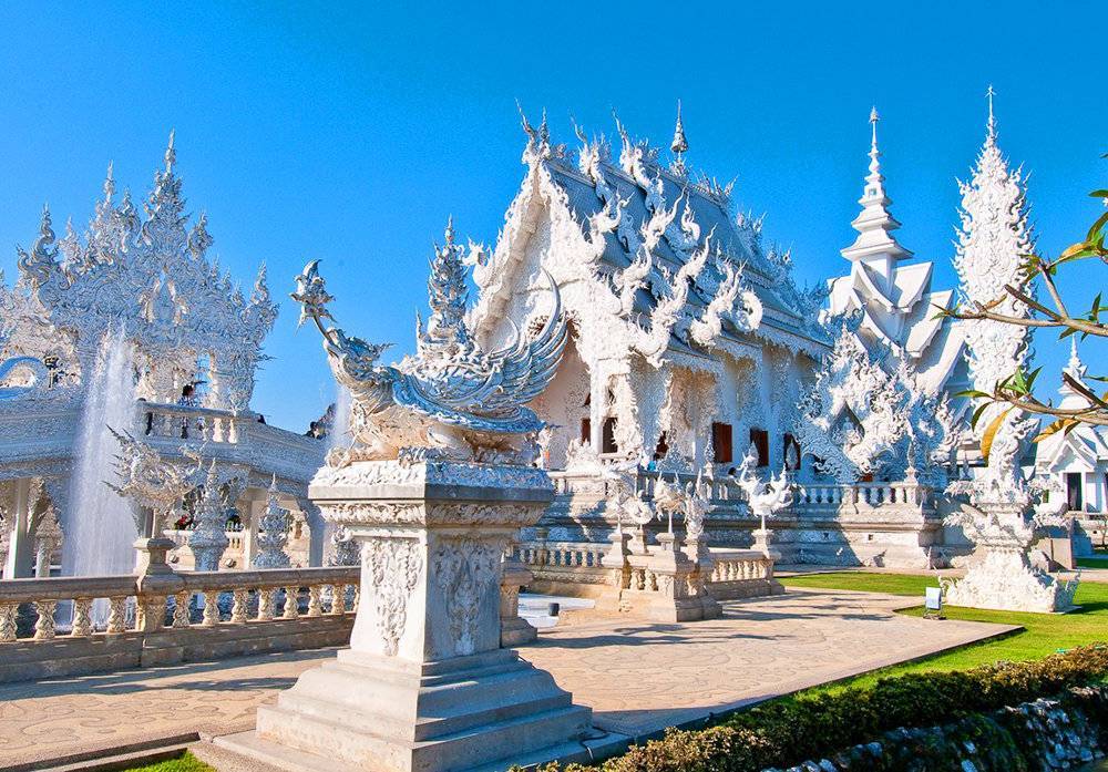 Ват ронг кхун, или белый храм в таиланде – подробно с фото