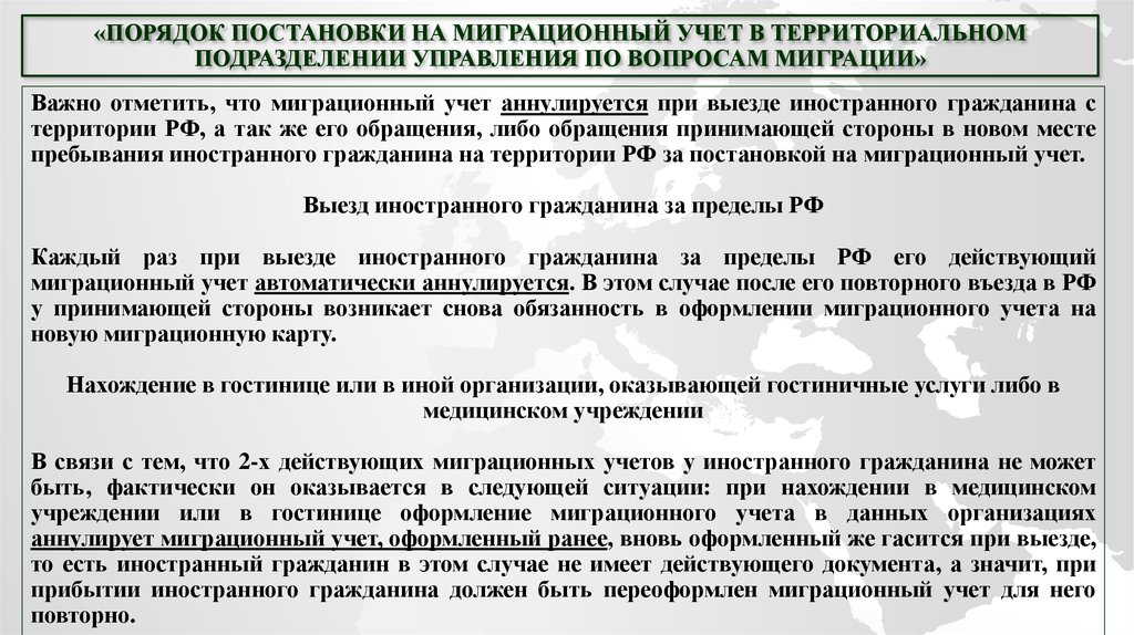 Постановка на учет иностранных граждан 2024