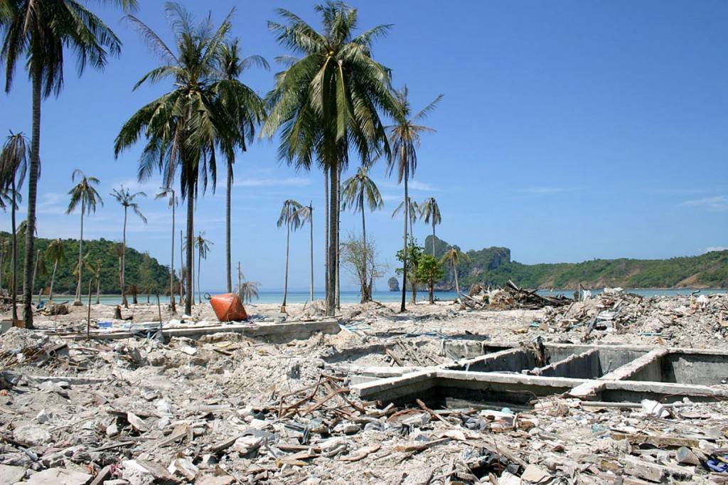 Выжившие после цунами 2004 года в тайланде