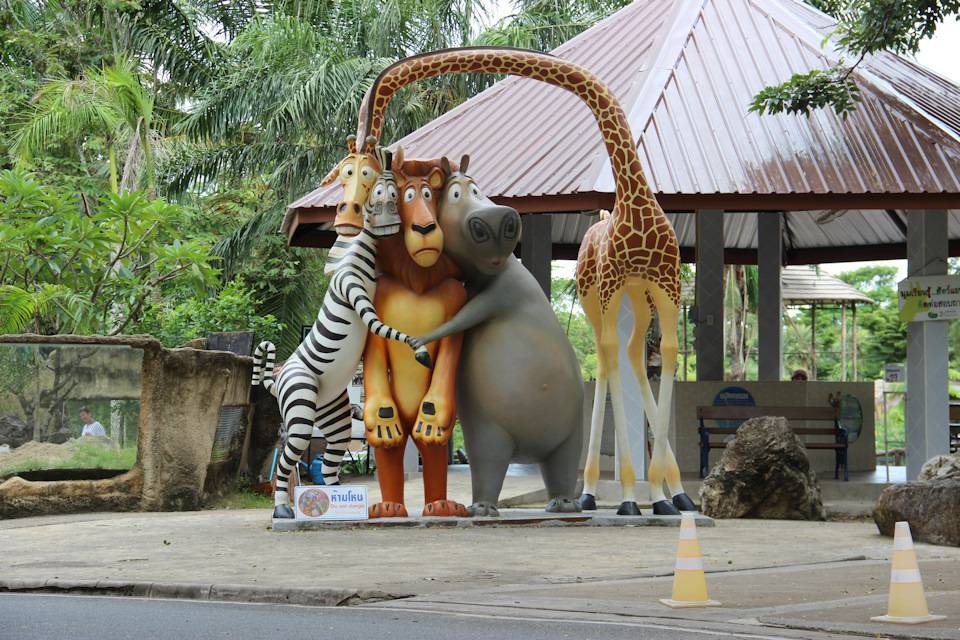 Кхао кхео зоопарк в паттайе – сафари в центре страны.