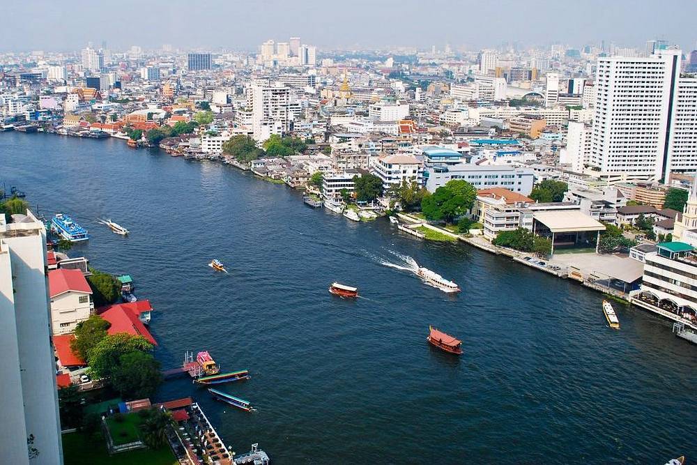 Чао прайя и каналы бангкока - речной транспорт