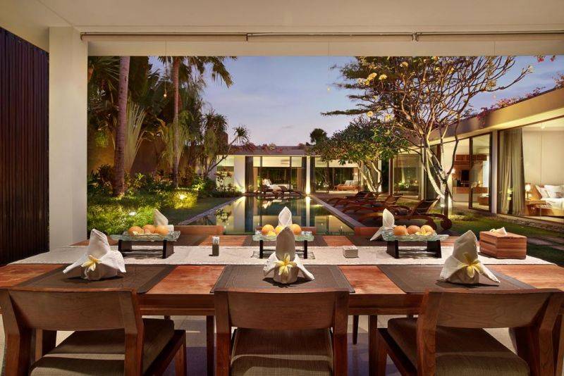 Beach front accommodation villas for rent in sanur, bali