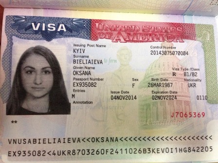 Виза b1 b2 в сша: порядок оформления туристической визы