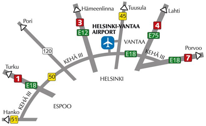 Аэропорт хельсинки вантаа схема