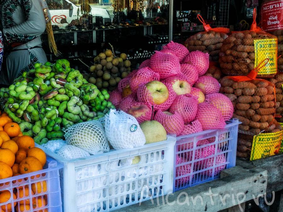 Как вывезти фрукты из таиланда