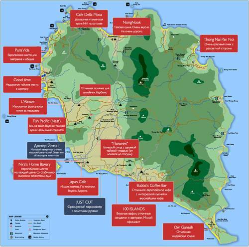 Остров панган (пханган): общая информация, погода, сезоны, время