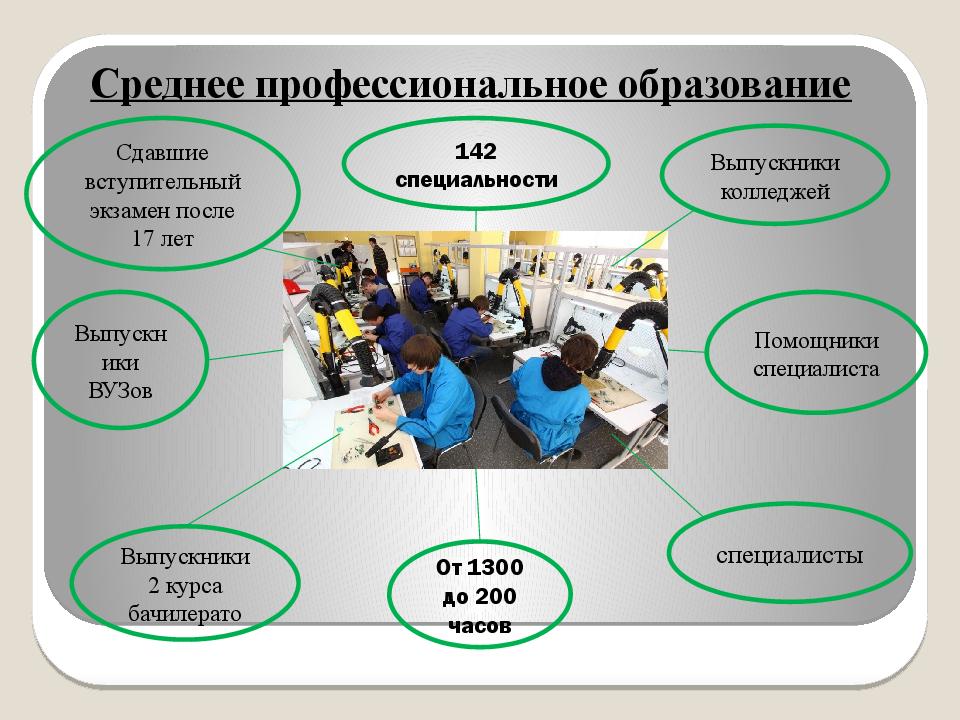 Система образования в испании