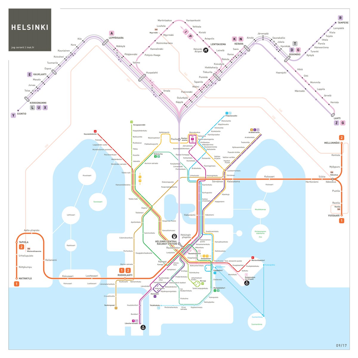 Метро хельсинки схема 2022