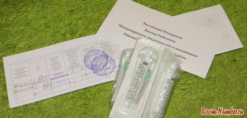 Список: обязательные прививки перед поездкой в таиланд