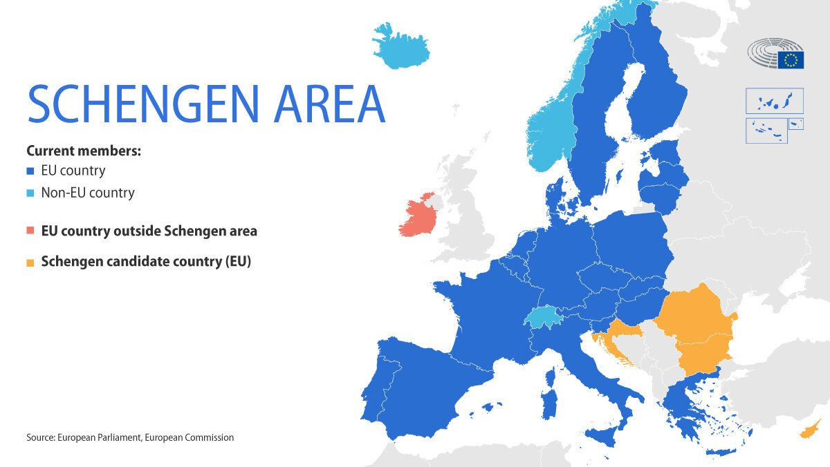 Основные правила въезда в Шенгенскую зону. Страна первого въезда