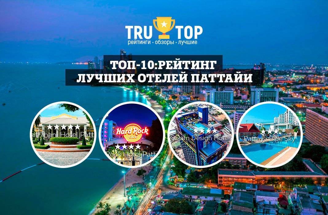 Топ-10: рейтинг лучших отелей паттайи на 2020 год