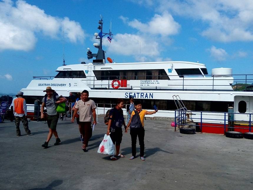 Как добраться до пангана (пханган), транспорт на острове