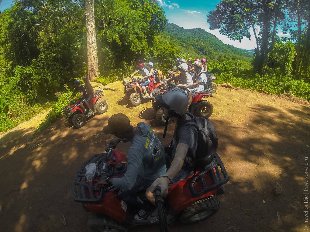 Катание на квадроциклах в тайланде - экскурсия в паттайе, фото