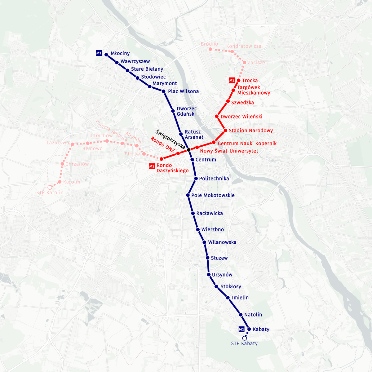 Метро варшавы: схема, карта варшавского метрополитена на русском языке