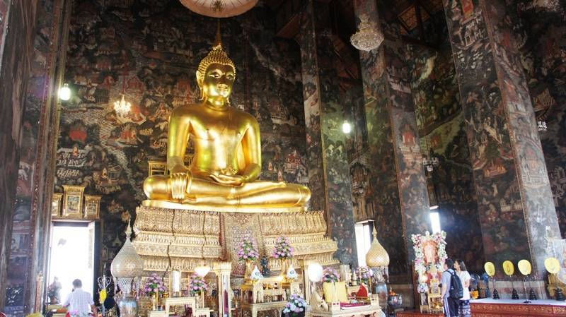 Храм золотого будды, бангкок. отели рядом, фото, видео, как добраться — туристер.ру