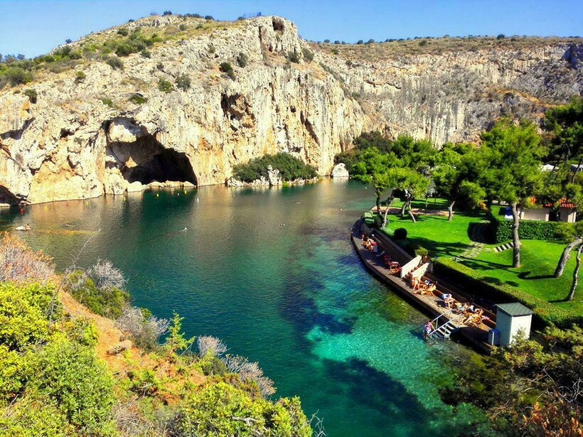 Озеро Вульягмени в Афинах | Изучаем Грецию