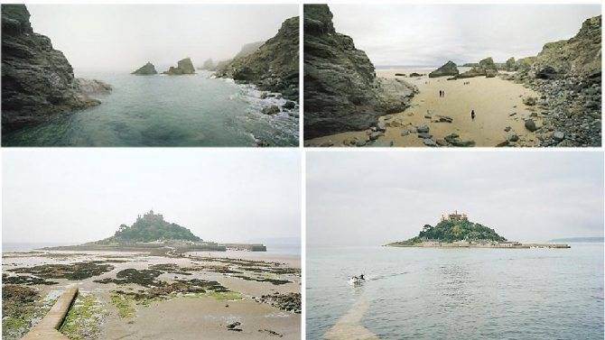 Откуда прибывает вода во время прилива и куда убывает во время отлива - zefirka