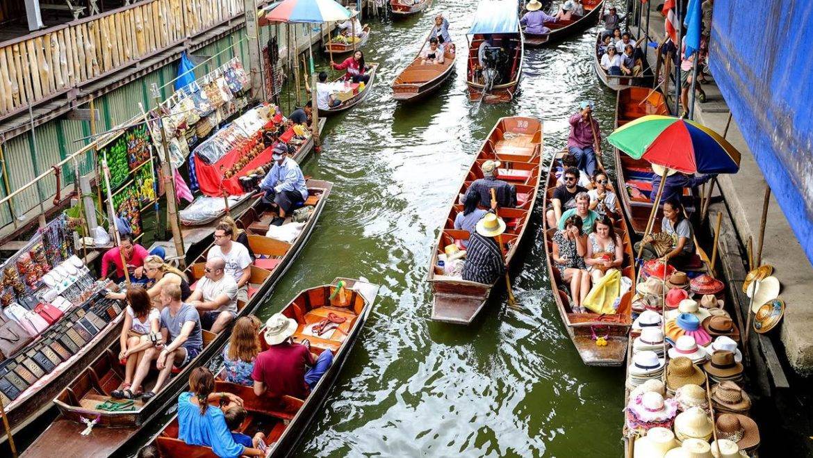  плавучие рынки бангкока