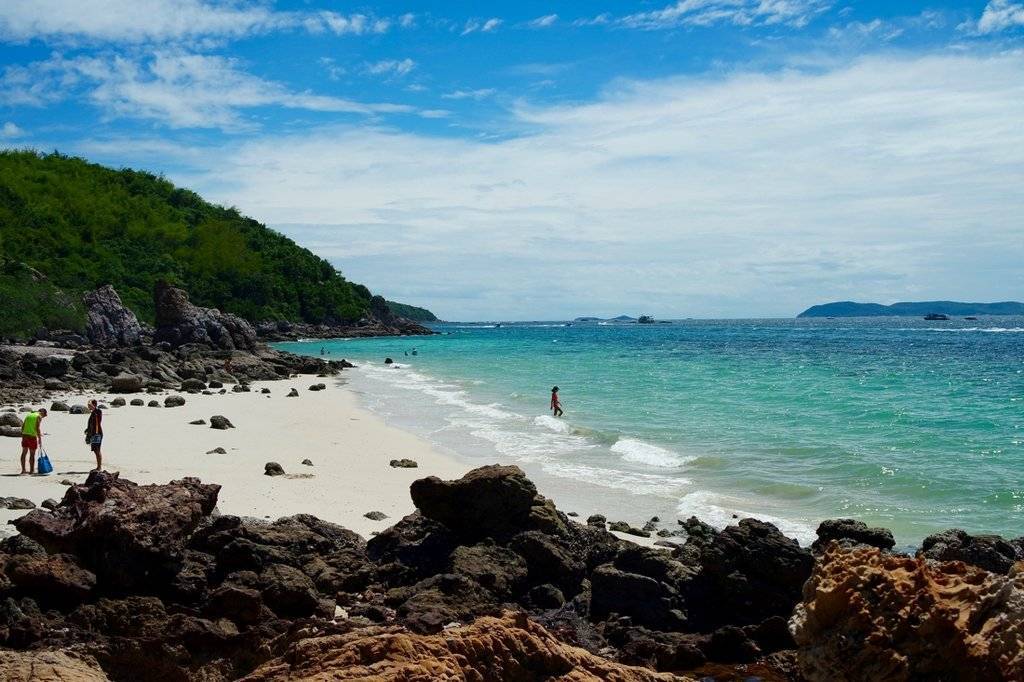 Остров ко лан паттайя: пляжи, карта, как добраться. путеводитель