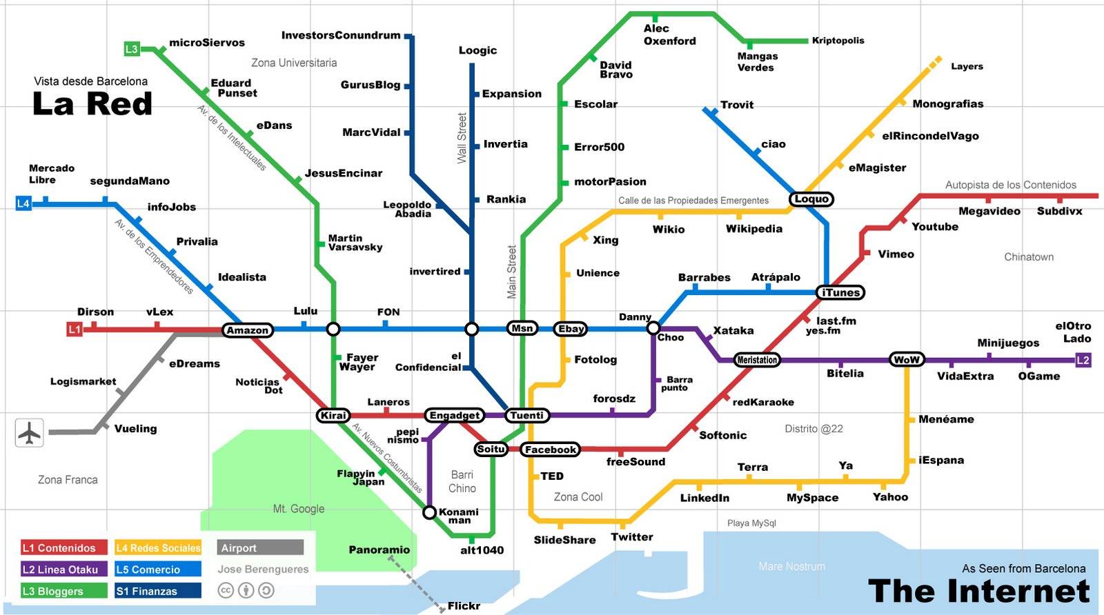 Барселона карта метрополитена