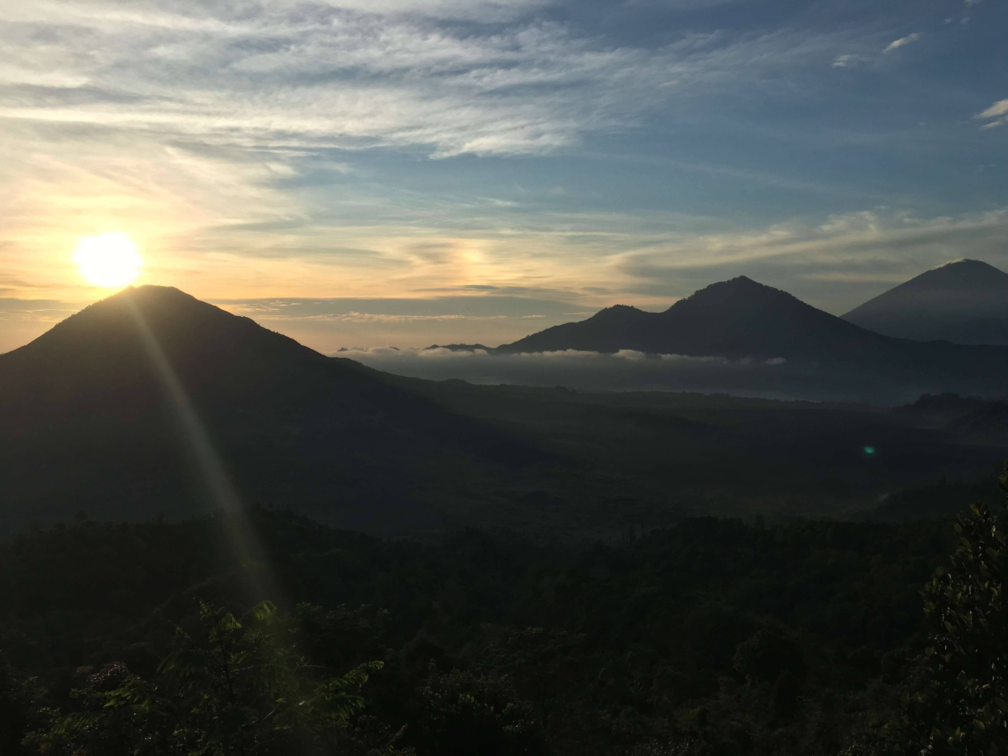 Вулкан агунг на бали — восхождение на вулкан