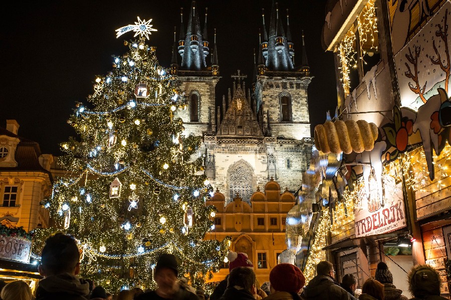Прага новогодняя