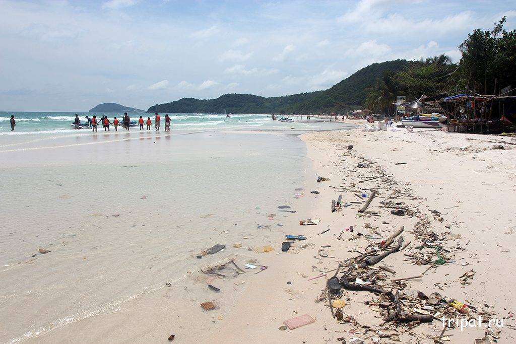Пляж bai sao | остров фукуок | вьетнам | турамания
