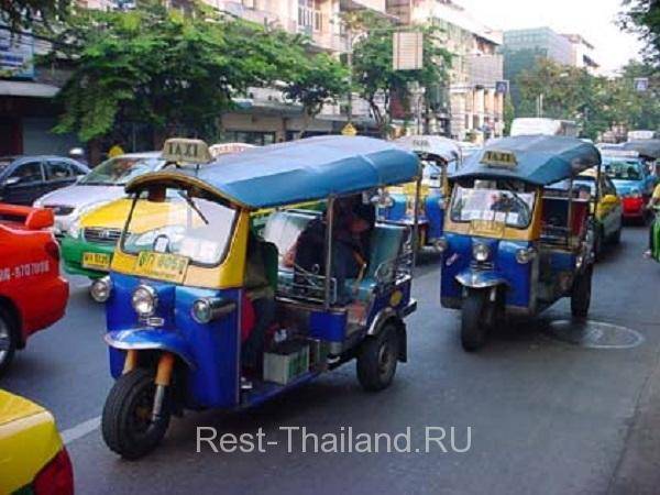 Юркие маршрутки - тук тук в тайланде, как пользоваться