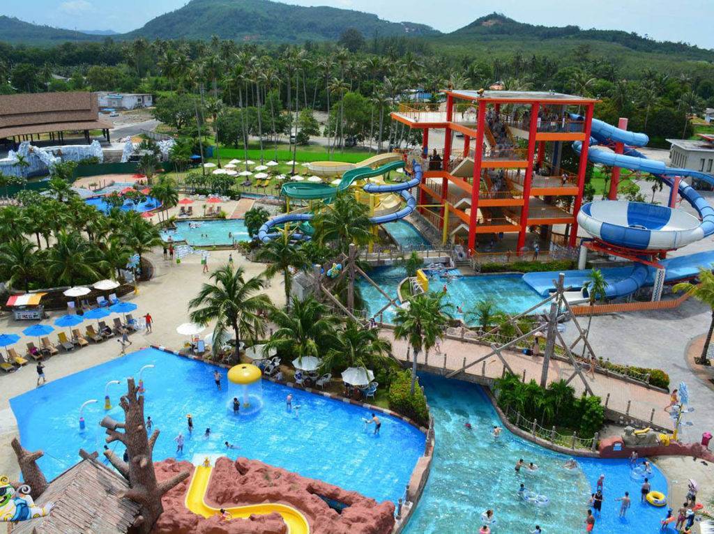 Пхукет аквапарк - отель на пхукете с аквапарком, аквапарк splash jungle фото, цены
