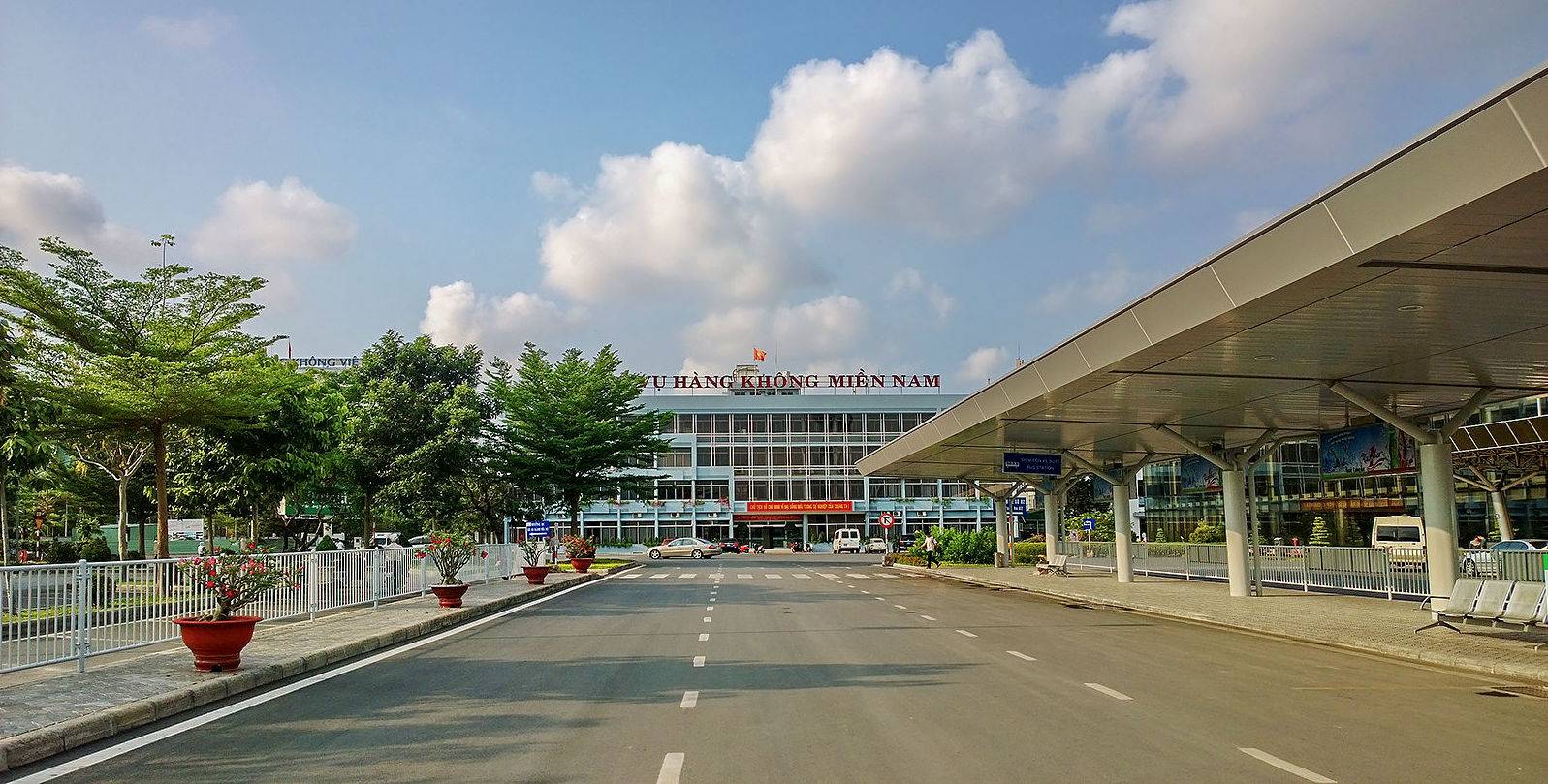 Аэропорт города хошимин во вьетнаме