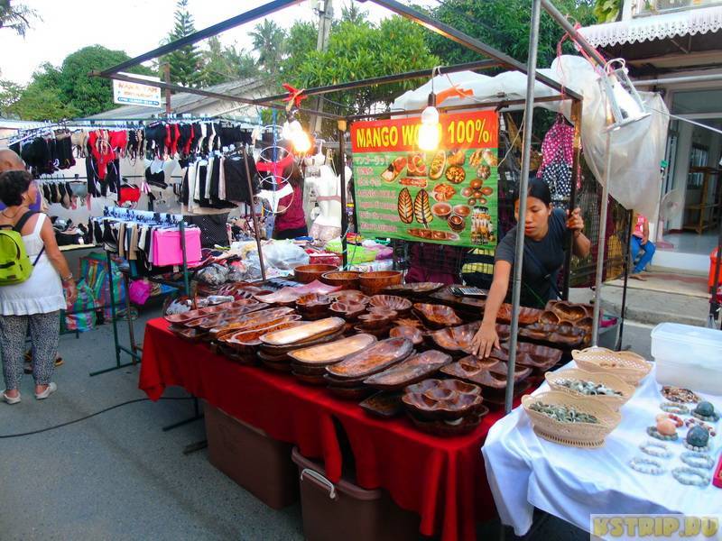 Воскресный ночной рынок на самуи, ламай (+видео)