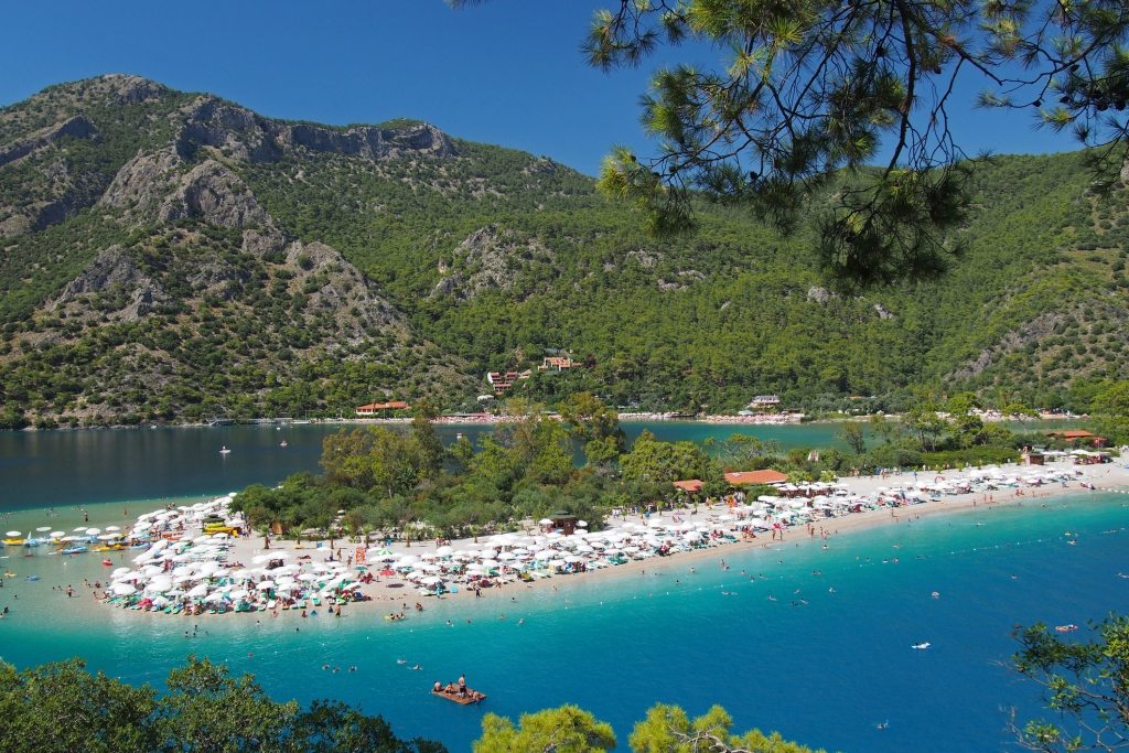 Голубая Лагуна в Турции Oludeniz