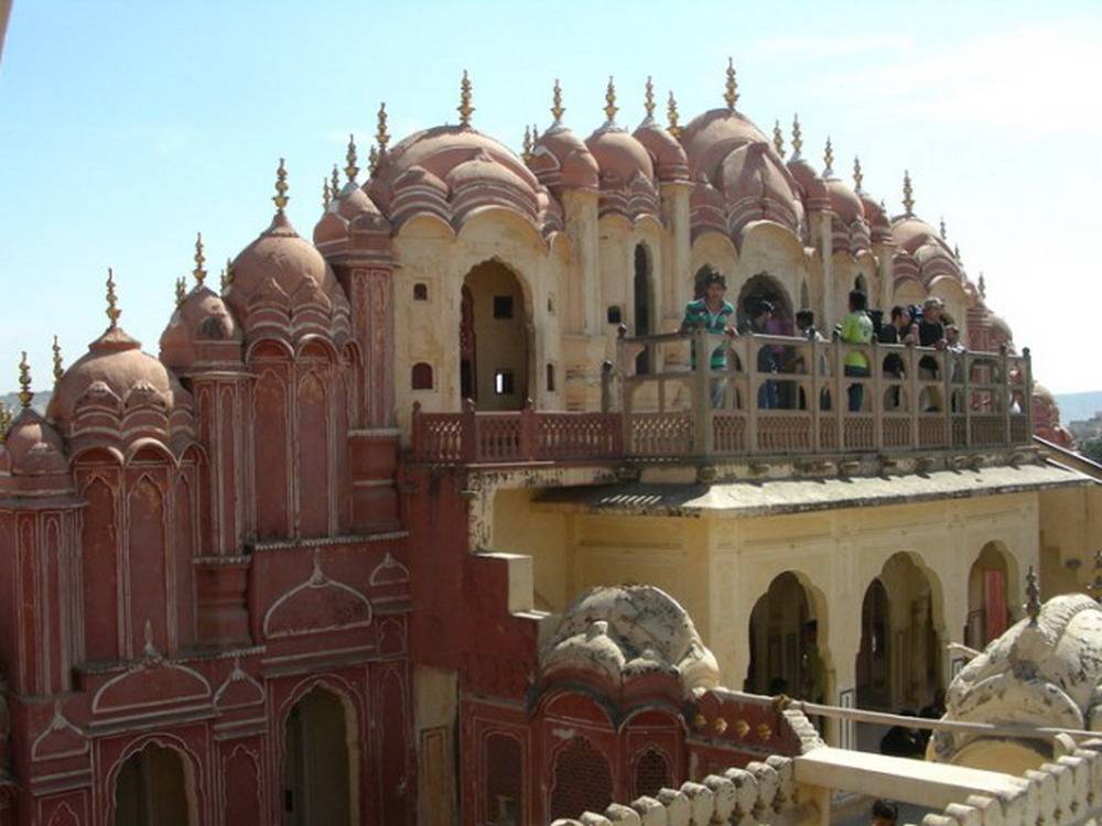 Розовый город в индии