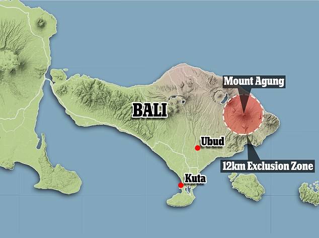 Вулканы на бали: агунг и батур