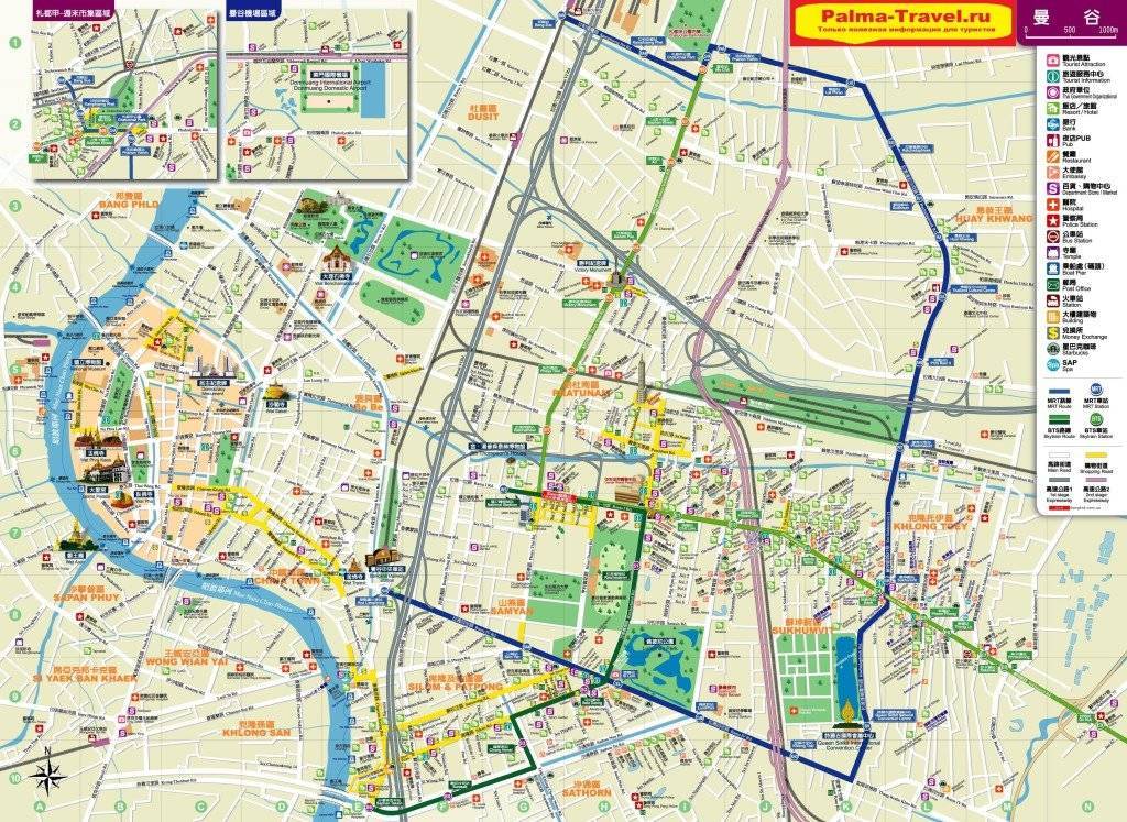 Районы бангкока и окрестности: где поселиться и что посмотреть?