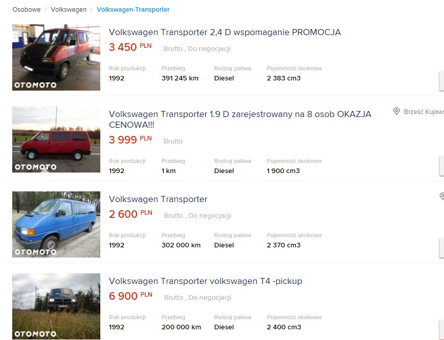 Otomoto: как купить машину на польском автосайте