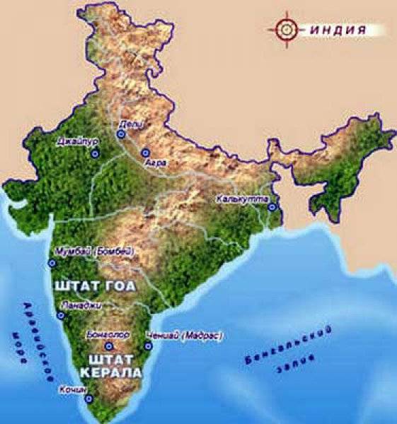 Моря индийского океана - названия, описание и карта — природа мира