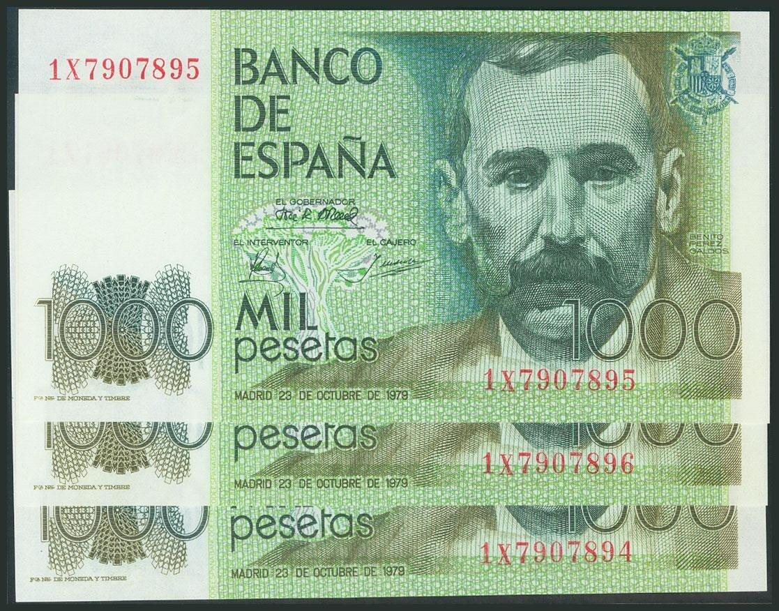 Банкноты испании
