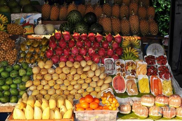 Сколько стоят фрукты в тайланде