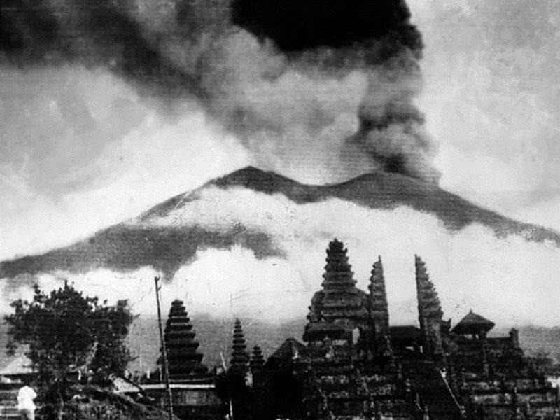 Вулкан агунг на бали и его влияние на людей и тонкий план