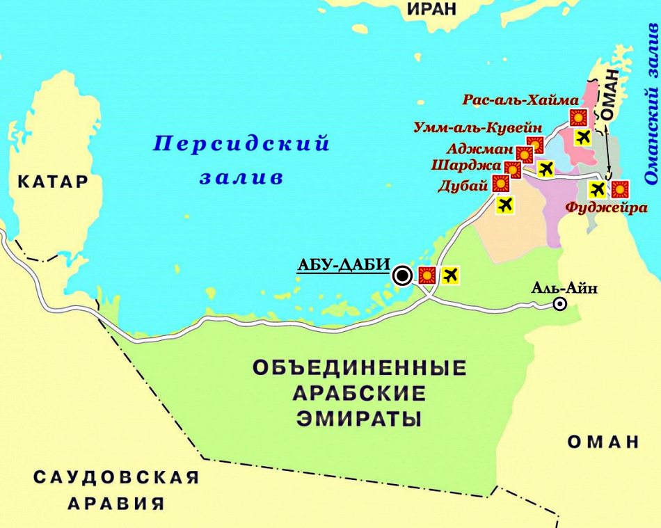 Карта мир в дубае