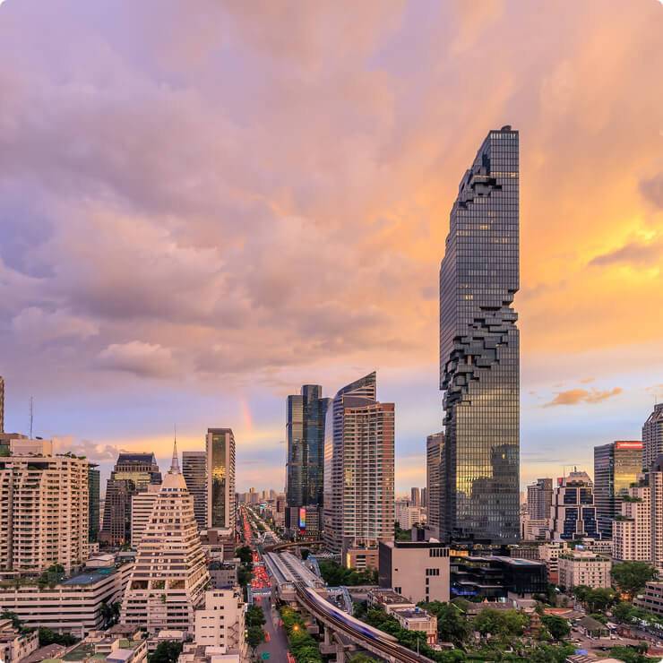 Башня байок скай в бангкоке - смотровые площадки, рестораны, отель