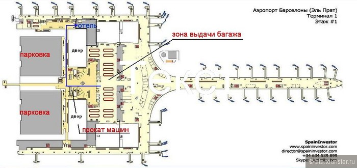 Аэропорт барселоны эль-прат: терминалы и услуги