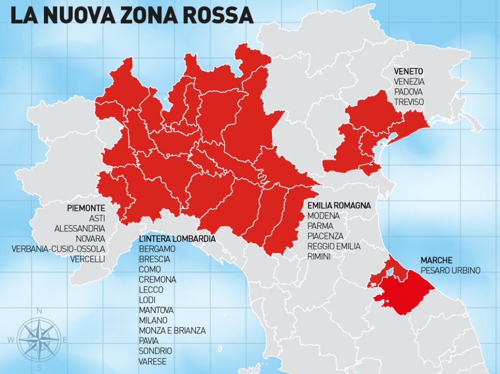 Коронавирус в италии на сегодня: в каком городе, сколько зараженных