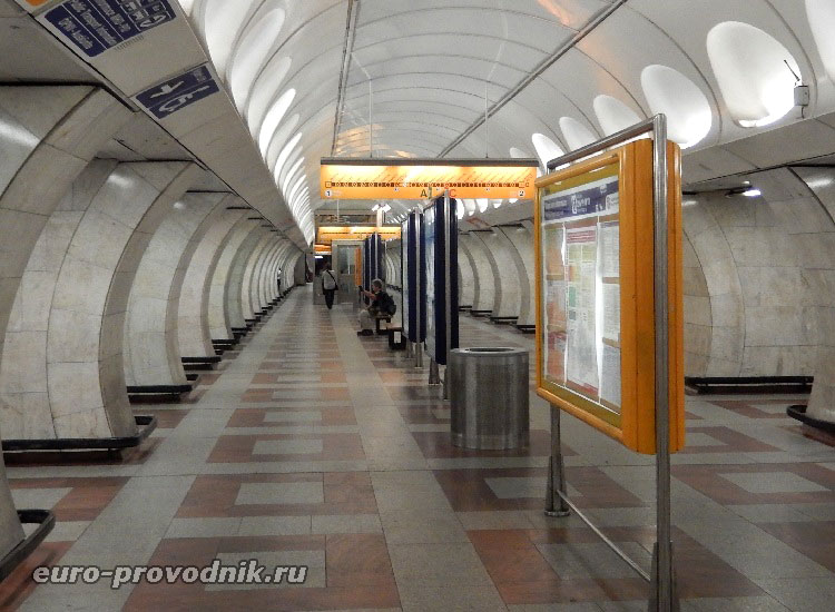 Пражское метро — руководство по пользованию