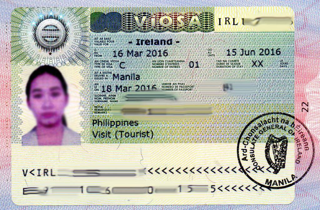 Виза в ирландию: оформление визы для россиян