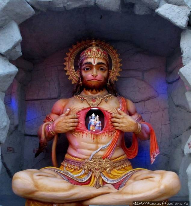 Бог хануман в индийской культуре и образ обезьяны - cвятослав дубянский  - мастер медитации - эзотерический писатель - художник