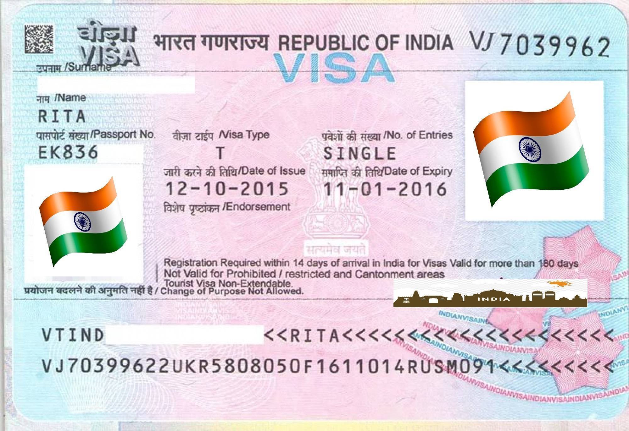 Виза в индию: стоимость и сроки оформления, требуемые документы
