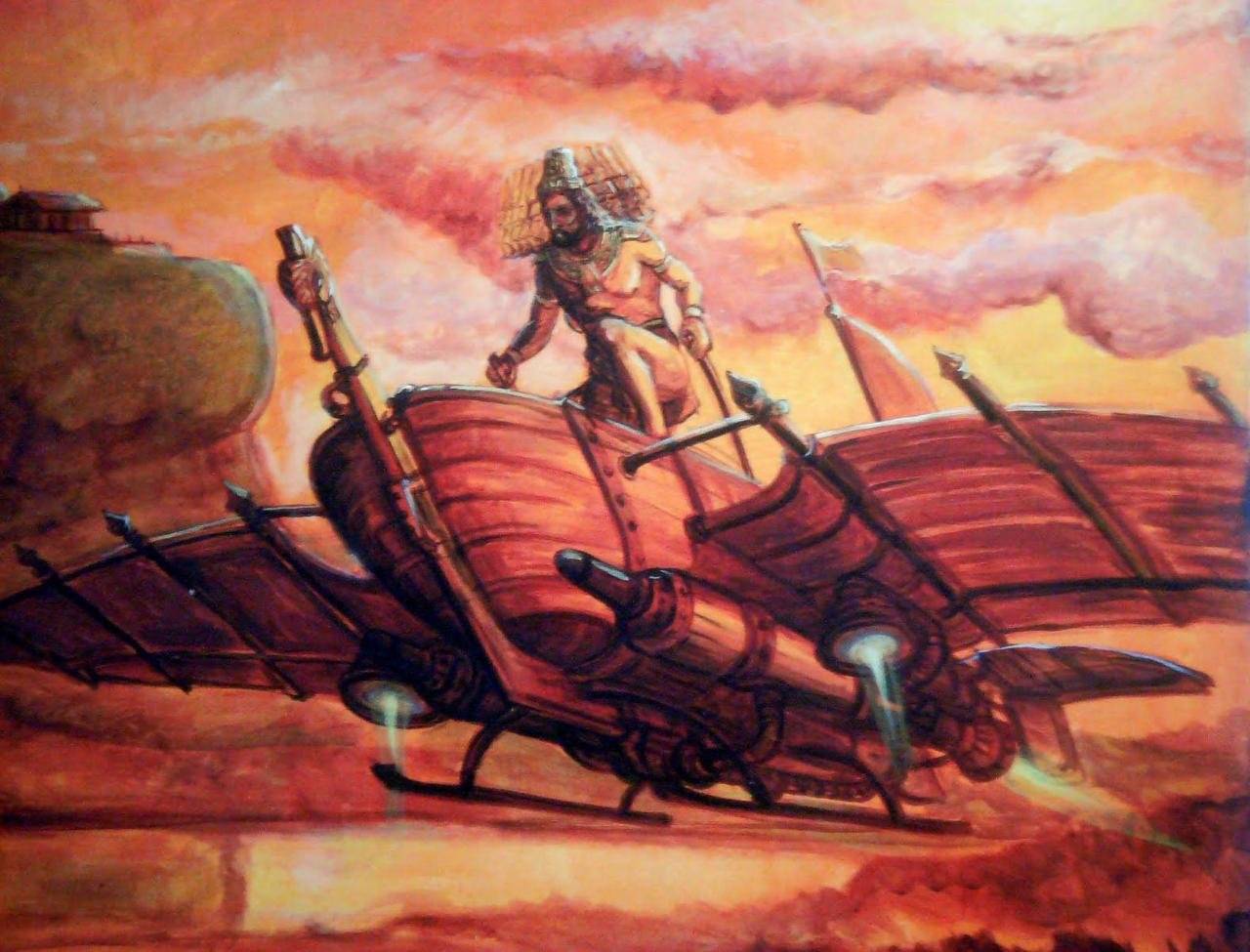 Летательные аппараты древней Индии